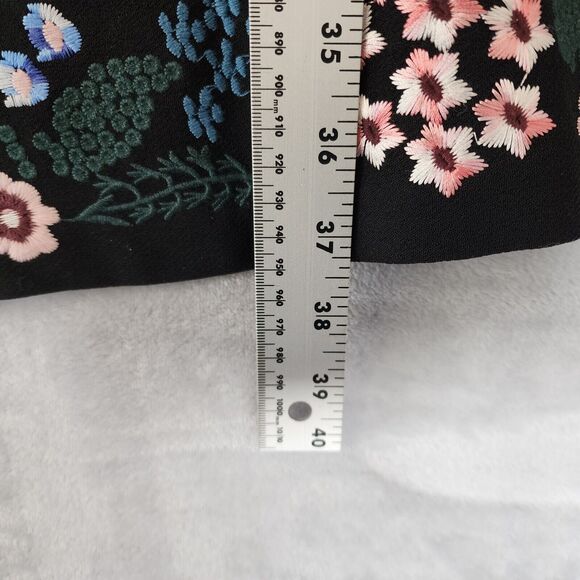 Lord & Taylor Black Dress with Colorful Floral Design - Picture 12 of 14